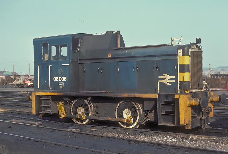 Photo of 06006 at Dundee MPD on the 15th May 1978