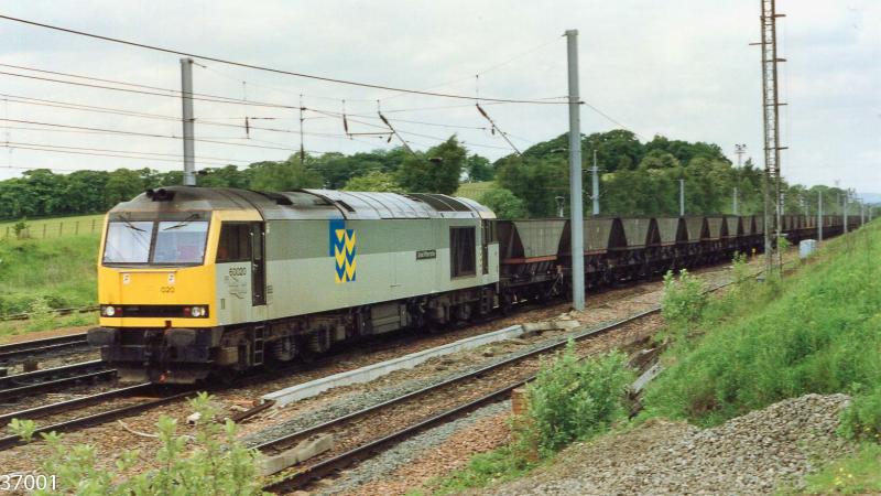 Photo of 60020 7D13 Hunterston - Ravenscraig 5.6.1991