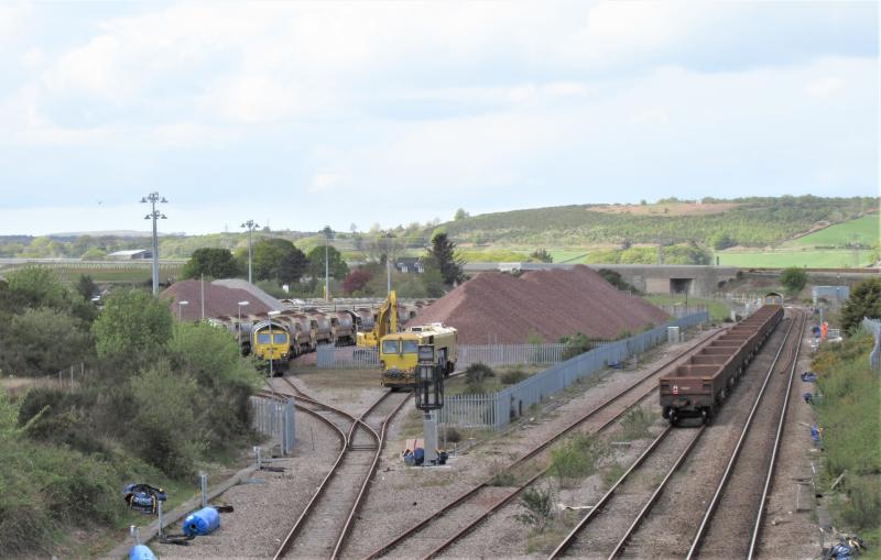 Photo of View of Raiths Farm sidings