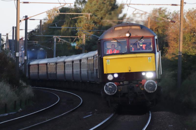Photo of Belmont railtour at Kirknewton