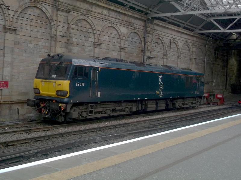 Photo of 92018 at Edinburgh