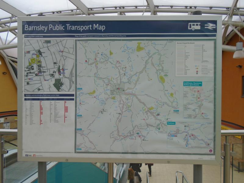 Photo of The local transport network in Barnsley