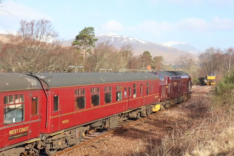 Photo of WC 5Z37 Arriving into Bridge of Orchy Sidings