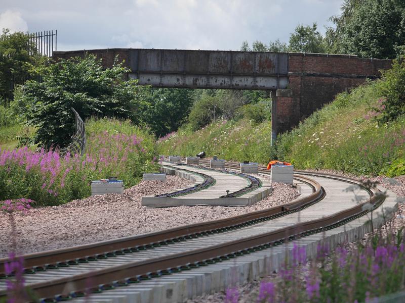 Photo of Cameron Bridge track nears