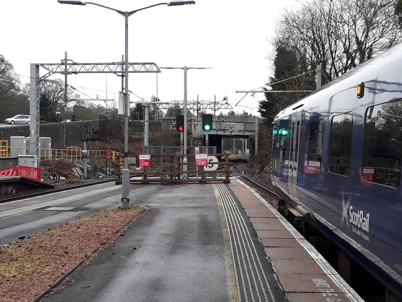 Photo of Dunblane south end signals