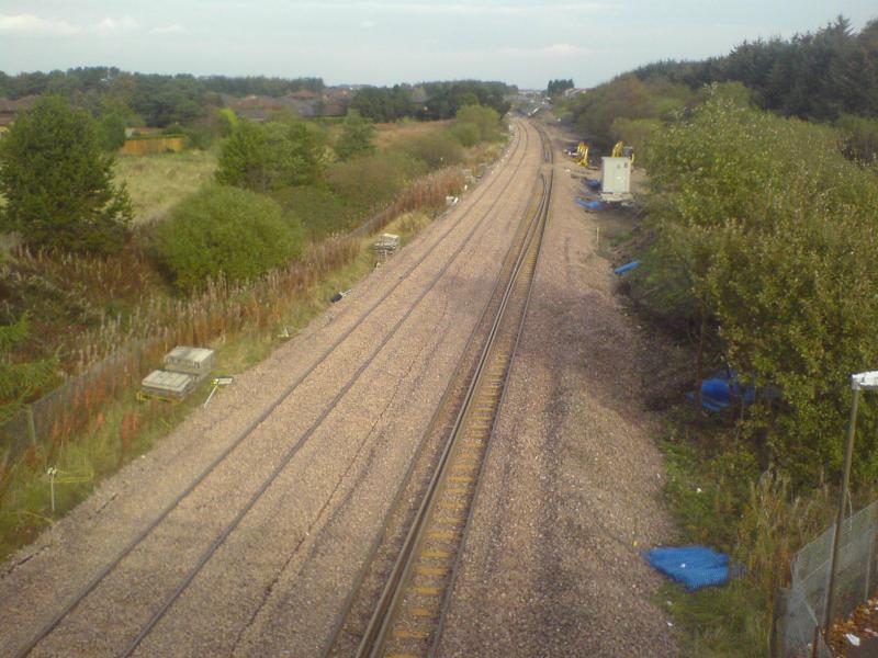 Photo of View from Kingsridge West O/B looking East on 22/10/07